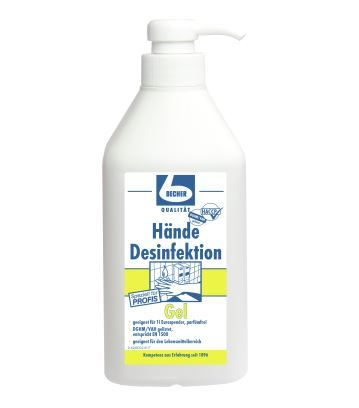 Dr. Becher Hand desinfectie gel (1 liter) (per 2)